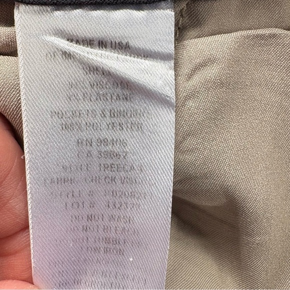 THEORY Trecca Skinny Straight Stretch Pants Checkered Blue 6 - Picture 6 of 9